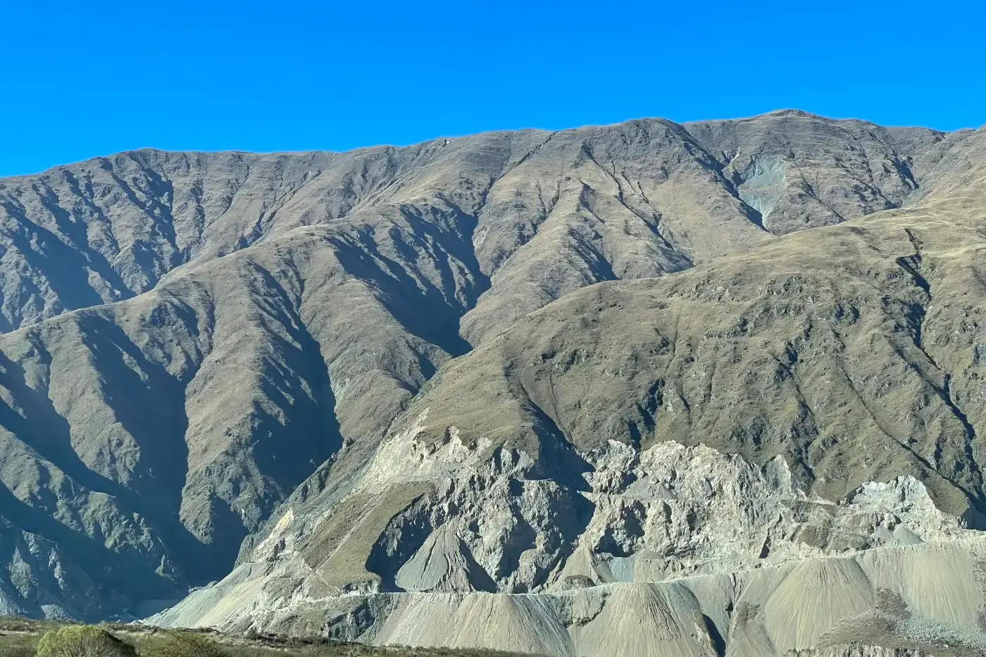 Cordones de los Andes en la provincia de Jujuy en un día soleado